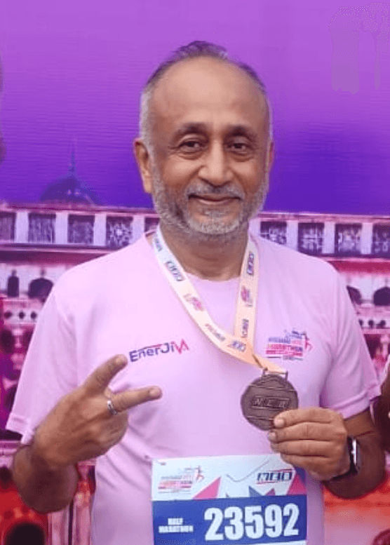 Pradeep, Marathon Runner